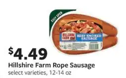 Fareway Hillshire Farm Rope Sausage offer