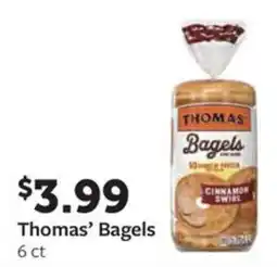 Fareway Thomas' Bagels offer