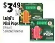 Pioneer Supermarkets Luigi's mini pops offer