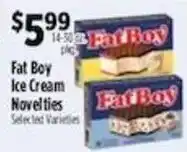 Pioneer Supermarkets Fat Boy Ice Cream Novelties offer