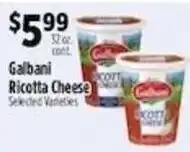 Pioneer Supermarkets Galbani Ricotta Cheese offer
