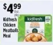 Pioneer Supermarkets Kidfresh Chicken Meatballs Meal offer