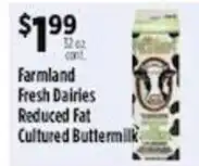 Pioneer Supermarkets Farmland Fresh Dairies Reduced Fat Cultured Buttermilk offer