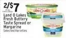 Associated Land O Lakes Fresh Butter Taste Spread or Margarine offer