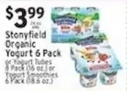Associated Stonyfield Organic Yogurt offer