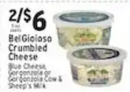 Associated BelGioioso Crumbled Cheese offer