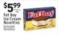 Associated Fat Boy Ice Cream Novelties offer