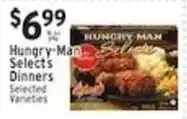 Associated Hungry-Man Selects Dinners offer