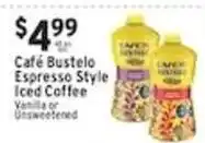 Associated Café Bustelo Espresso Style Iced Coffee offer