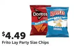 Fareway Frito Lay Party Size Chips offer