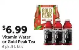 Fareway Vitamin Water or Gold Peak Tea offer