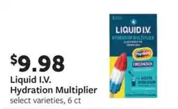 Fareway Liquid I.V. Hydration Multiplier offer