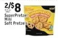 Associated SuperPretzel mini soft pretzels offer