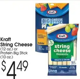 Family Fare Kraft string cheese offer