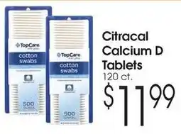 Family Fare TopCare citral calcium d tablets offer