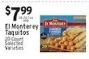 Associated El Monterey Taquitos offer