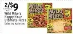 Associated Wild Mike's Happy Hour Ultimate Pizza offer