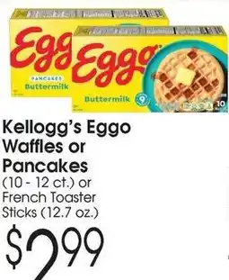 Family Fare Kellogg's Eggo Waffles or Pancakes offer