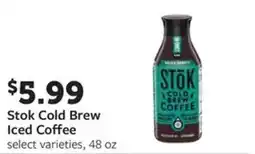 Fareway Stok Cold Brew Iced Coffee offer