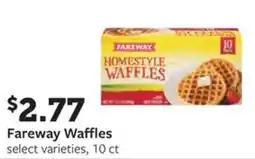 Fareway Fareway waffles offer