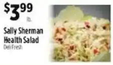 Pioneer Supermarkets Sally Sherman Health Salad offer