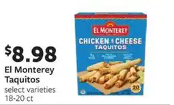 Fareway El Monterey Taquitos offer