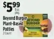 Pioneer Supermarkets Beyond Burger Plant-Based Patties offer