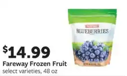 Fareway Fareway frozen fruit offer