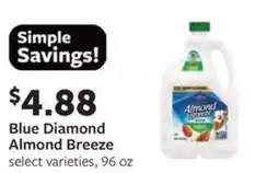 Fareway Blue Diamond Almond Breeze offer