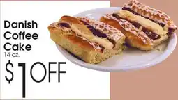 Family Fare Danish Coffee Cake offer