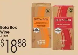 Family Fare Bota Box Wine offer