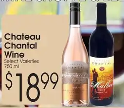 Family Fare Chateau Chantal Wine offer