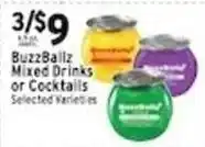Associated BuzzBallz Mixed Drinks or Cocktails offer