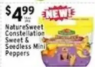 Associated NatureSweet Constellation Sweet & Seedless Mini Peppers offer