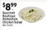 Associated Dell Fresh Gourmet Boutique Homestyle Chicken Salad offer