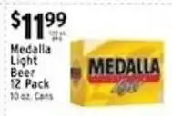Associated Medalla light beer offer