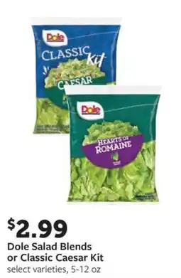Fareway Dole Salad Blends or Classic Caesar Kit offer