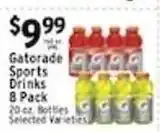 Associated Gatorade Sports Drinks offer
