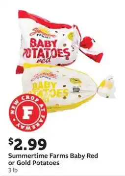 Fareway Summertime Farms Baby Red or Gold Potatoes offer