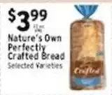 Associated Nature's Own Perfectly Crafted Bread offer