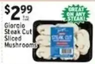 Associated Giorgio steak cut sliced mushrooms offer
