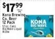 Associated Kona Brewing Co. Beer offer