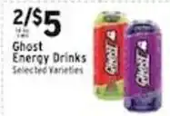 Associated Ghost Energy Drinks offer