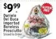 Associated Daniele Del Duca Imported Boneless Prosciutto offer
