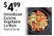 Associated InnovAsian Cuisine Vegetable Lo Mein offer