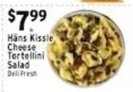 Associated Hans Kissle Cheese Tortellini Salad offer