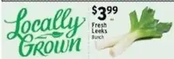Associated Locally Grown Fresh Leeks offer