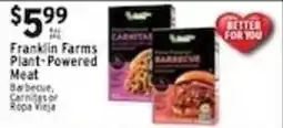 Associated Franklin Farms Plant-Powered Meat offer