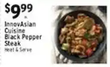 Associated InnovAsian Cuisine Black Pepper Steak offer