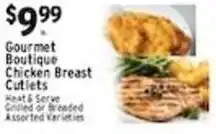 Associated Gourmet Boutique Chicken Breast Cutlets offer